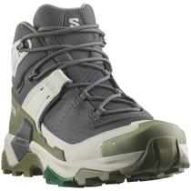 Bota Salomon X Ultra 5 Mid GTX Asphalt-Aloe-Eden