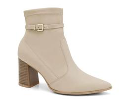 Bota Salto Alto Feminina Nude Ramarim