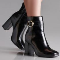 Bota Salto Alto Preto Quiz 69-1553-11