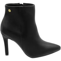 Bota Salto Alto Vizzano Napa Berlim Bico Fino Feminino Bota Salto Alto Vizzano Napa Berlim Bico Fino Feminino