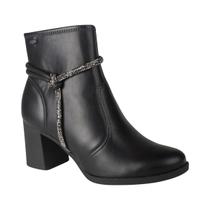Bota Salto Bloco Médio Calce Fácil Cano Curto Feminina Dakota Preto 36 Bota Salto Bloco Médio Calce Fácil Cano Curto Feminina Dakota Preto 36