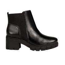 Bota Salto Bloco Via Marte Feminina 23308 - Preto