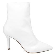 Bota Salto Fino Napa Branco