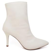 Bota Salto Fino Napa Off White