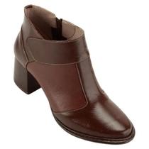 Bota Salto Médio J.Gean Coffe Bota Salto Médio J.Gean Coffe