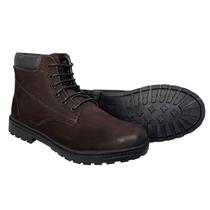 Bota San Bovo Masculino Couro Nobuck Café