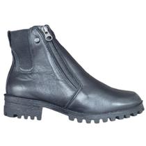 Bota Sandia Camillo Coturno Couro Fecho Duplo BT-052