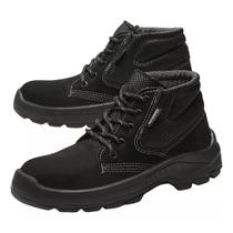 Bota Segurança Amarrar Bracol Bae Bico Pvc Masculina Com C.a Preto Bota Segurança Amarrar Bracol Bae Bico Pvc Masculina Com C.a Preto