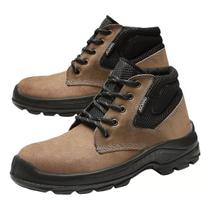 Bota Segurança Amarrar Bracol Bae Bico Pvc Masculina Com C.a Titanium