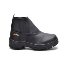 Bota Segurança Couro Para Trabalho Bico PVC Com C.A - Weekend Shoes