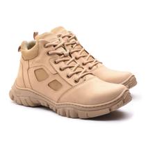 Bota Segurança EPI/C.A Gogowear 100% Couro ref GW23 Areia