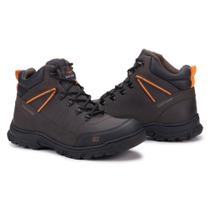 Bota Segurança EPI/C.A Gogowear 100% Couro ref Jungle Café