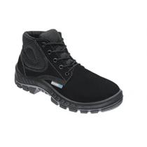 Bota Segurança Nobuck Preto Bico de PVC Marluvas 50B26 CB BP PT Bota Segurança Nobuck Preto Bico de PVC Marluvas 50B26 CB BP PT