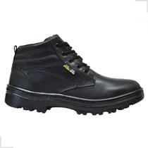 Bota Segurança Sapato em Couro Legítimo com CA EPI Bico PVC Trabalhe Confortável Bota Segurança Sapato em Couro Legítimo com CA EPI Bico PVC Trabalhe Confortável