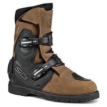 Bota Sidi Adventure 2 Gore-Tex Impermeável Cano Baixo Marrom