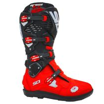 Bota Sidi Crossfire 3 SRS Vemelha Cross Motocross Trilha Bota Sidi Crossfire 3 SRS Vemelha Cross Motocross Trilha
