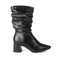 Bota Slouch Dakota Preta D2753 Cano Longo Salto Bloco - Preto 36 Bota Slouch Dakota Preta D2753 Cano Longo Salto Bloco - Preto 36