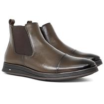 Bota Social Chelsea Jota Pe Air Bag Morgan Boot Couro Elástico Masculina Confortável Bota Social Chelsea Jota Pe Air Bag Morgan Boot Couro Elástico Masculina Confortável