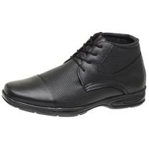 Bota Social Conforto Fecho Ecler Couro San Lorenzo 5061 Bota Social Conforto Fecho Ecler Couro San Lorenzo 5061
