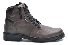 Bota Social Coturno Tratorado Com Ziper Adventure Resistente