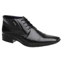 Bota Social Jota Pe Preta Boot Manhattan 72451