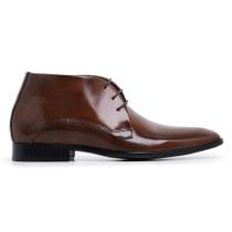 Bota Social Marrom Solado de Couro LS 34415 Bota Social Marrom Solado de Couro LS 34415