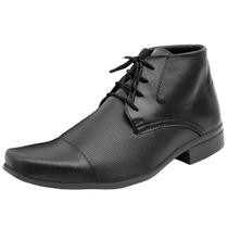 Bota Social Masculina Cano Alto em material ecológico Confortável Antiderrapante Cor:PretoTamanho:38 Bota Social Masculina Cano Alto em material ecológico Confortável Antiderrapante Cor:PretoTamanho:38