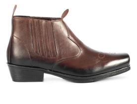 Bota Social Masculina De Couro Conforto Estilo Bota Social Masculina De Couro Conforto Estilo
