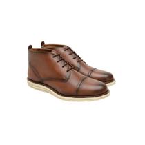 bota social masculina de couro legitimo sapato casual de cadarço confortavel 37 ao 44