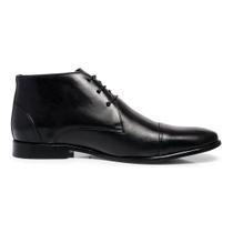 Bota Social Masculina Ingles Couro Legitimo Preta Bota Social Masculina Ingles Couro Legitimo Preta