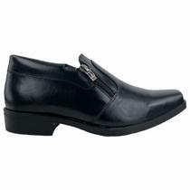 Bota Social Masculino Couro Bertelli Cano Curto Conforto Bota Social Masculino Couro Bertelli Cano Curto Conforto