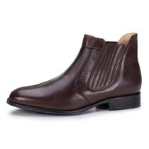 Bota Social Masculino Couro Pelica 575 - Difranca - Marrom