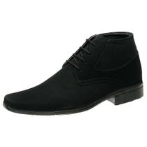 Bota Social Masculino Social Sapato Moderno Sport Fino Macio e Confortável SLZ1090