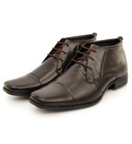 Bota Social Masculino Sport Fino Casual Em Couro BR2 Footwear Café