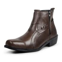 Bota Social Stefanini Couro Legítimo Preto Bota Social Stefanini Couro Legítimo Preto