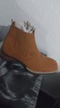 Bota sola tracao Numeração 38 Cor Marrom Bota sola tracao Numeração 38 Cor Marrom