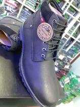 Bota solado Cross preto c/pintura.preto Bota solado Cross preto c/pintura.preto