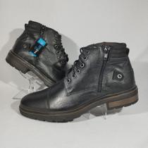 Bota Talk Flex Cano Curto Fechamento em Cadarço Super Leve e Confortável Masculino 19116 (64745)