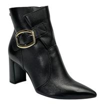 Bota Tanara Cano Curto Bico Fino T8911 Preto Bota Tanara Cano Curto Bico Fino T8911 Preto