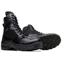 Bota Tática com Zíper Thor Alpha Preto Extra Leve Anti Perfuro Bota Tática com Zíper Thor Alpha Preto Extra Leve Anti Perfuro