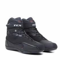 Bota Tcx Tenis Pilotagem Moto Zeta WP Preto Curta