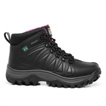 Bota Tênis Adventure Coturno Feminino Trabalho Trilha Couro Legitimo Bota Tênis Adventure Coturno Feminino Trabalho Trilha Couro Legitimo