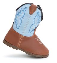 Bota Texana Bebê Botinha Country Forrada Antiderrapante Leve FARMFUN