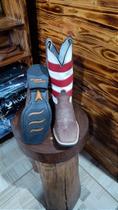 Bota texana,cano Americano,couro Grazy horse Bota texana,cano Americano,couro Grazy horse