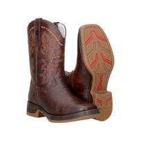 Bota Texana Capelli Country Masculina Couro Conforto