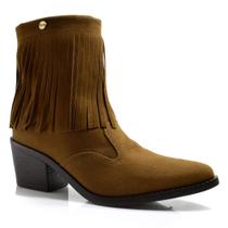 Bota Texana com Franja Quiz 69-1922-21