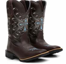 Bota Texana Country Cruz Azul Bota Texana Country Cruz Azul