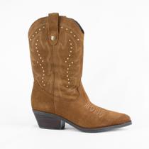 Bota Texana Feminina Bottero Couro Legítimo Cano Curto 347711 Tamanho:36Cor:CARAMELO,CASTANHO Bota Texana Feminina Bottero Couro Legítimo Cano Curto 347711 Tamanho:36Cor:CARAMELO,CASTANHO