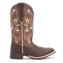 Bota Texana Feminina Cano Longo Dia Dia Trabalho Passeio