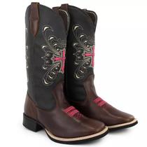 Bota Texana Feminina Cruz Feminina Bota Texana Feminina Cruz Feminina